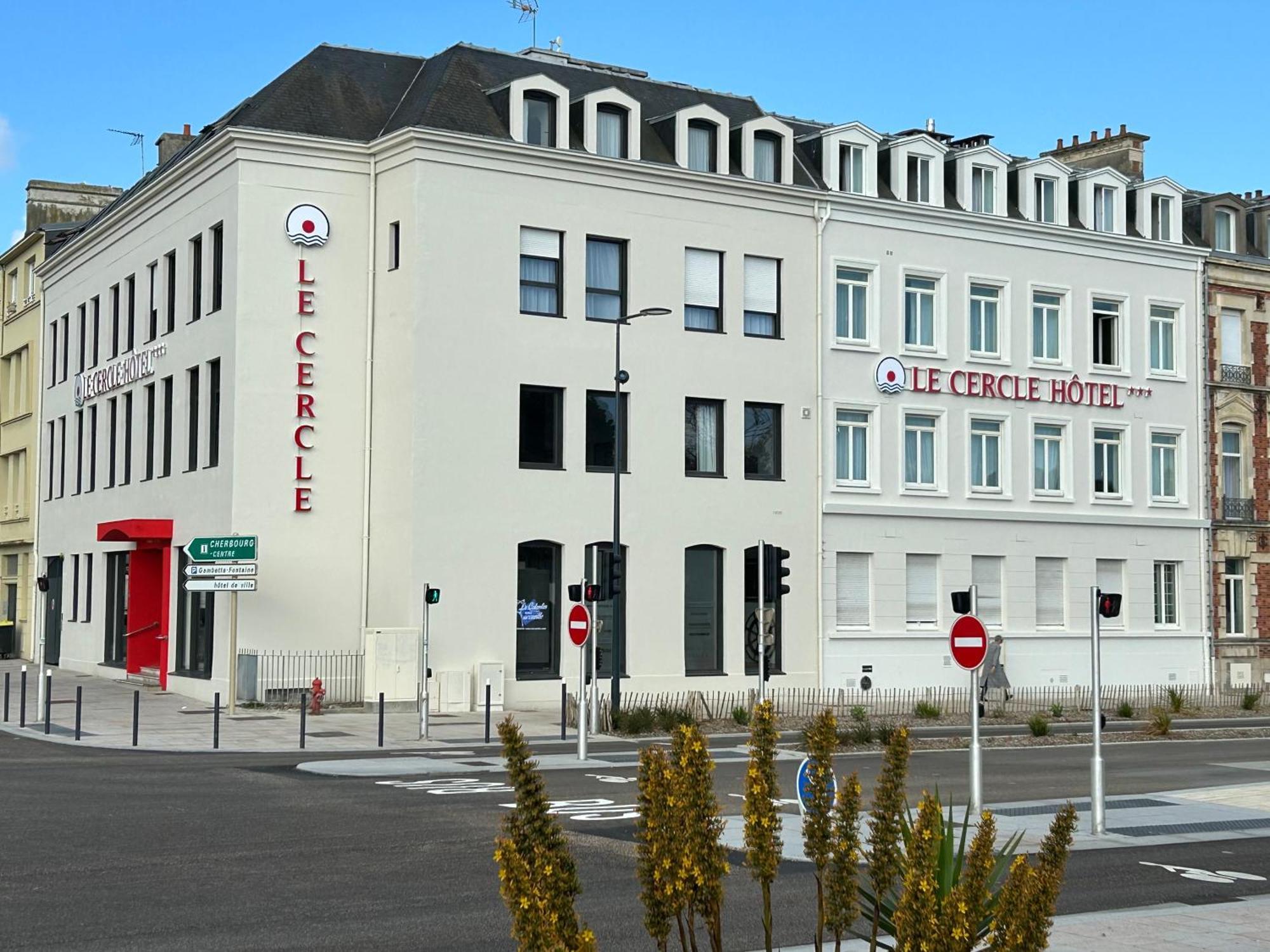 Hotel Le Cercle Cherbourg-en-Cotentin Exterior foto